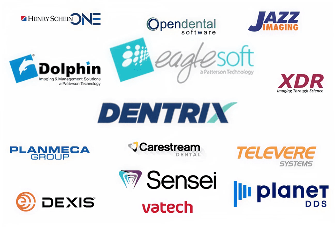 Various dental technology brands